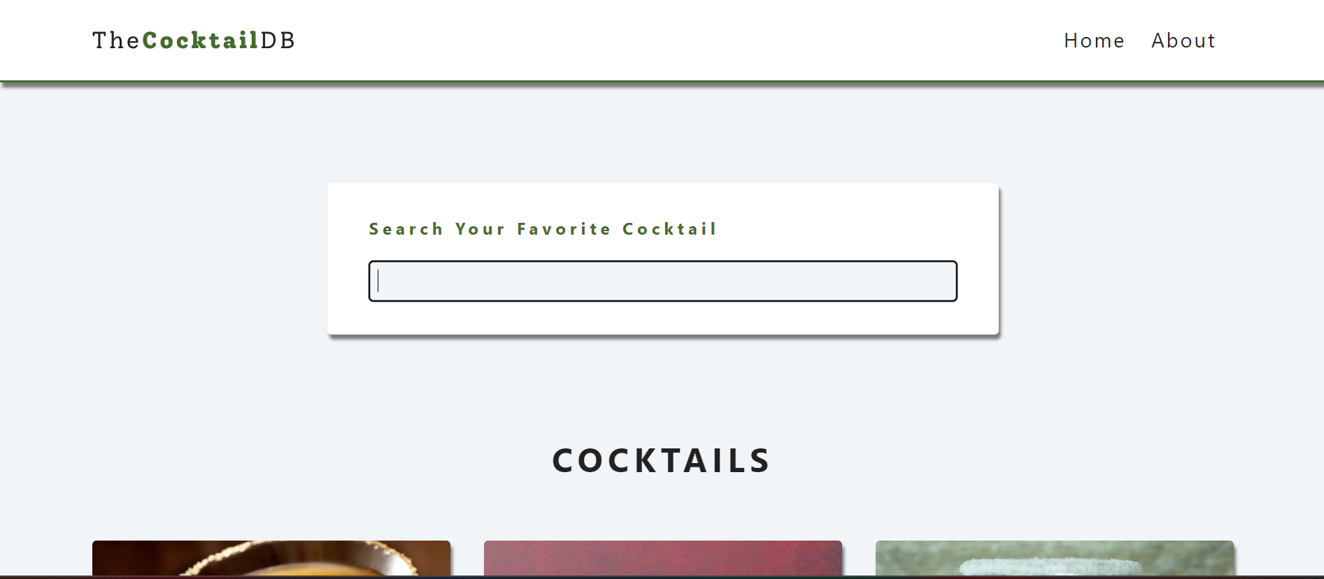 Cocktails